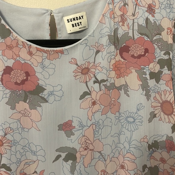 Sunday’s Best floral dress from aritzia - Picture 2 of 4